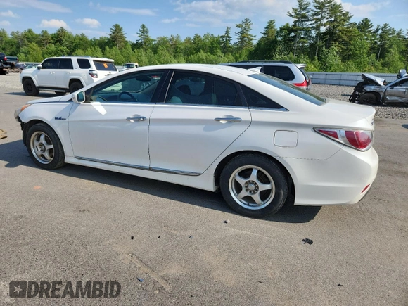 2012 Hyundai Sonata Hybrid with VIN KMHEC4A47CA055139, listed as a Copart auction lot 60082025 with 221,911 mi miles and Salvage title. Bid and sale history available at DreamBid. Image 2.