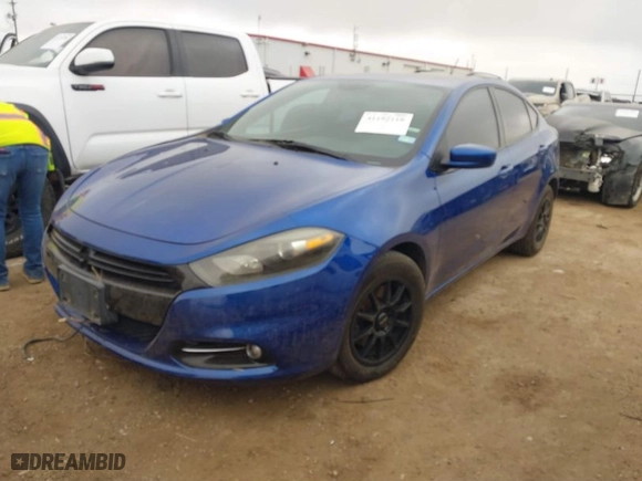 2014 Dodge Dart SXT with VIN 1C3CDFBB0ED669375, listed as a IAAI auction lot 41192110 with 121,769 mi miles. Bid and sale history available at carsss.com. Image 2.