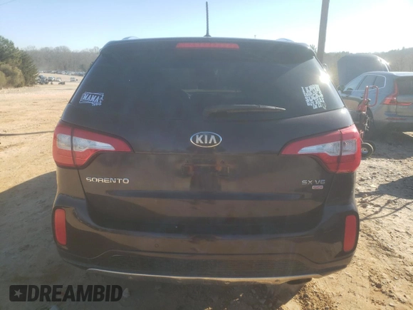 2014 Kia Sorento SX with VIN 5XYKWDA71EG465091, listed as a Copart auction lot 87201944 with 177,270 mi miles and Salvage Title. Bid and sale history available at carsss.com. Image 6.