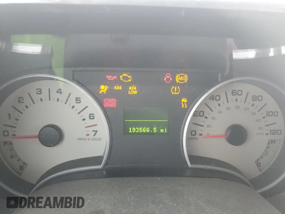 2008 Ford Explorer Limited with VIN 1FMEU75868UA55019, listed as a Copart auction lot 59620005 with 193,566 mi miles and Salvage title. Bid and sale history available at DreamBid. Image 9.