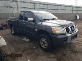 2004 Nissan Titan SE with VIN 1N6AA06A84N539876, listed as a Copart auction lot 80282844 with Not Provided miles and Salvage Title. Bid and sale history available at carsss.com. Image 4.