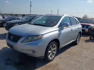 2010 Lexus RX 350 with VIN 2T2ZK1BA5AC031180, listed as a IAAI auction lot 42035307 with 186,005 mi miles. Bid and sale history available at carsss.com. Image 2.