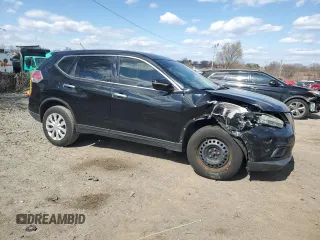 2014 Nissan Rogue SV with VIN 5N1AT2MV1EC827052, listed as a Copart auction lot 50398795 with 119,514 mi miles and Salvage Title. Bid and sale history available at DreamBid. Image 4.