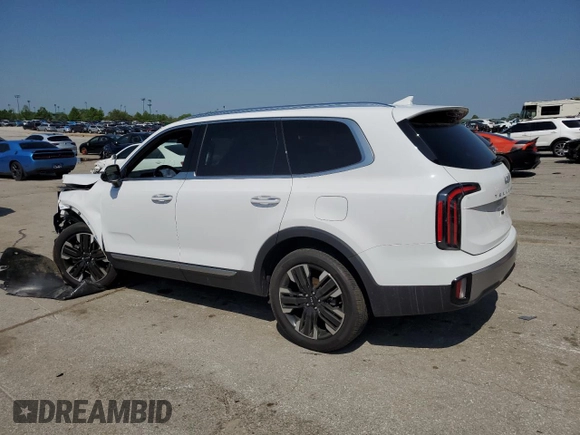 2023 Kia Telluride SX X-Line with VIN 5XYP5DGC1PG341113, listed as a Copart auction lot 54767765 with 8,774 mi miles and Salvage title. Bid and sale history available at DreamBid. Image 2.