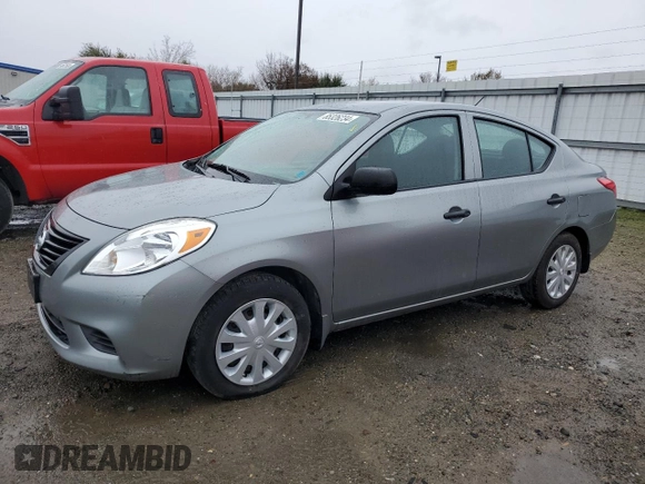 2012 Nissan Versa SV with VIN 3N1CN7APXCL917797, listed as a Copart auction lot 85326234 with 73,362 mi miles and Clean Title. Bid and sale history available at carsss.com. Image 1.