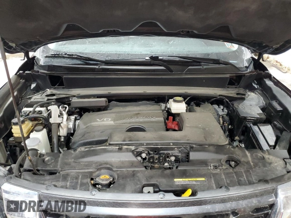 2020 Nissan Pathfinder SL with VIN 5N1DR2CM0LC639463, listed as a Copart auction lot 61338805 with 65,333 mi miles and Salvage title. Bid and sale history available at DreamBid. Image 12.