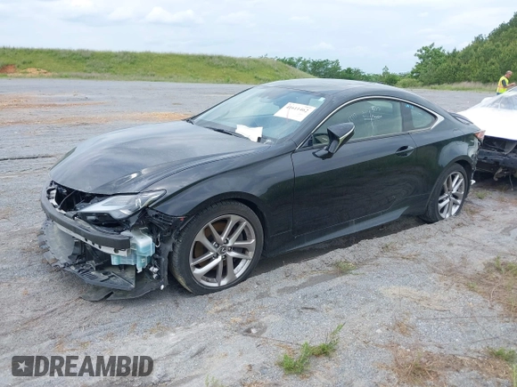 2019 Lexus RC 300 with VIN JTHHA5BC8K5009814, listed as a IAAI auction lot 41611462 with 16,258 mi miles and . Bid and sale history available at DreamBid. Image 2.