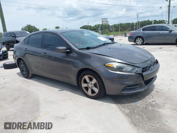 2015 Dodge Dart SXT with VIN 1C3CDFBB1FD420472, listed as a IAAI auction lot 42691640 with 107,560 mi miles and . Bid and sale history available at DreamBid. Image 1.
