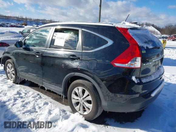 2014 Honda CR-V EX-L with VIN 2HKRM4H76EH659957, listed as a IAAI auction lot 41310681 with 256,784 mi miles. Bid and sale history available at carsss.com. Image 3.