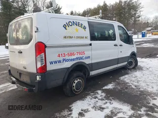 2019 Ford Transit with VIN 1FTYR1YMXKKA90870, listed as a IAAI auction lot 41327304 with 92,865 mi miles and . Bid and sale history available at DreamBid. Image 4.