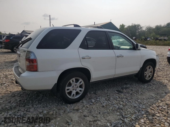 2006 Acura MDX Touring w/Navi with VIN 2HNYD18846H519865, listed as a Copart auction lot 66582274 with 208,745 mi miles and Salvage Title. Bid and sale history available at carsss.com. Image 3.