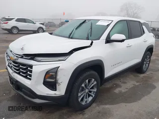 2025 Chevrolet Equinox AWD LT with VIN 3GNAXPEG1SL102774, listed as a IAAI auction lot 41193198 with 3,279 mi miles. Bid and sale history available at carsss.com. Image 17.