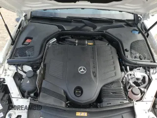 2021 Mercedes-Benz E 450 with VIN W1K1K5JB8MF157053, listed as a Copart auction lot 77119904 with 14,081 mi miles and Salvage title. Bid and sale history available at DreamBid. Image 11.