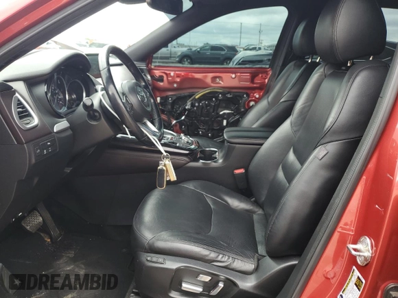 2018 Mazda CX-9 Grand Touring with VIN JM3TCBDYXJ0200019, listed as a Copart auction lot 57895335 with 140,607 mi miles and Salvage title. Bid and sale history available at DreamBid. Image 7.