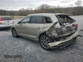 2017 Audi Q7 Premium Plus with VIN WA1LAAF72HD050062, listed as a Copart auction lot 50150045 with 117,846 mi miles and Salvage Title. Bid and sale history available at DreamBid. Image 2.