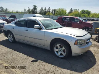2010 Dodge Charger SXT with VIN 2B3CA3CV6AH201984, listed as a Copart auction lot 54737805 with Not Provided miles and Salvage Title. Bid and sale history available at carsss.com. Image 4.