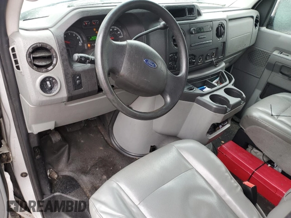2009 Ford Econoline Passenger XL with VIN 1FBSS31L29DA36439, listed as a Copart auction lot 44384085 with 203,939 mi miles and Salvage title. Bid and sale history available at DreamBid. Image 8.