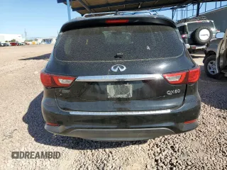 2017 Infiniti QX60 with VIN 5N1DL0MN6HC529148, listed as a Copart auction lot 45733505 with 105,000 mi miles and Salvage Title. Bid and sale history available at DreamBid. Image 6.