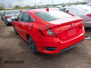 2017 Honda Civic Sedan EX-L with VIN 2HGFC1F77HH641750, listed as a IAAI auction lot 42029918 with 75,924 mi miles. Bid and sale history available at carsss.com. Image 3.