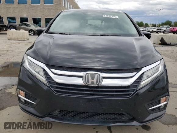 2018 Honda Odyssey Elite с VIN 5FNRL6H94JB007489, выставлен на аукционе Copart как лот 57077855 с пробегом 106 402 миль миль и Списание • Salvage title. История ставок и продаж доступна на DreamBid. Изображение 5.