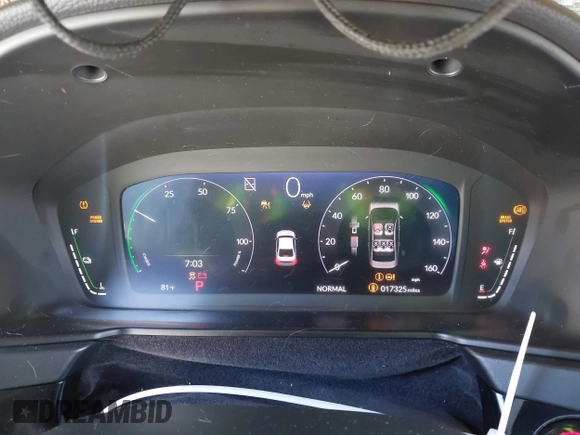 2025 Honda Accord Touring with VIN 1HGCY2F8XSA000892, listed as a IAAI auction lot 42246204 with 17,325 mi miles and . Bid and sale history available at DreamBid. Image 7.