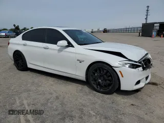 2013 BMW 5 Series 550i with VIN WBAFR9C51DDX79979, listed as a Copart auction lot 49821645 with 170,080 mi miles and Salvage Title. Bid and sale history available at DreamBid. Image 4.