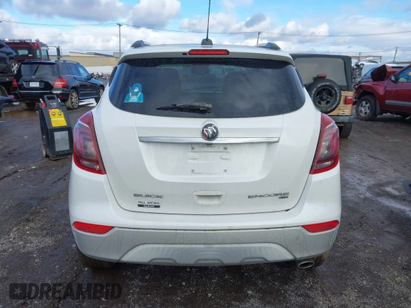 2017 Buick Encore Essence with VIN KL4CJGSB4HB081550, listed as a IAAI auction lot 41230961 with 112,991 mi miles and . Bid and sale history available at DreamBid. Image 16.
