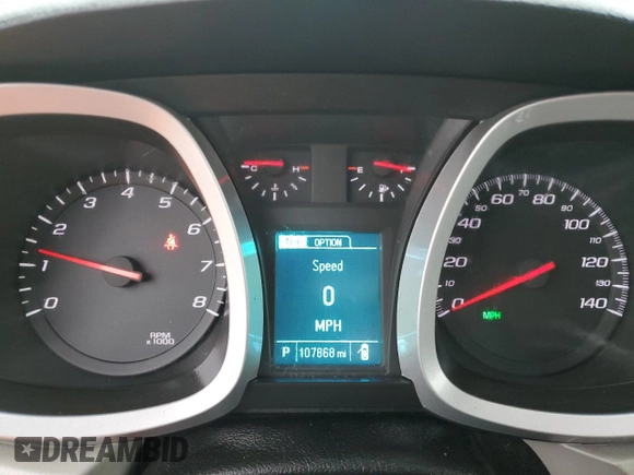 2017 Chevrolet Equinox LT with VIN 2GNFLFEK7H6219840, listed as a Copart auction lot 51072465 with 107,868 mi miles and Non Repairable. Bid and sale history available at carsss.com. Image 9.