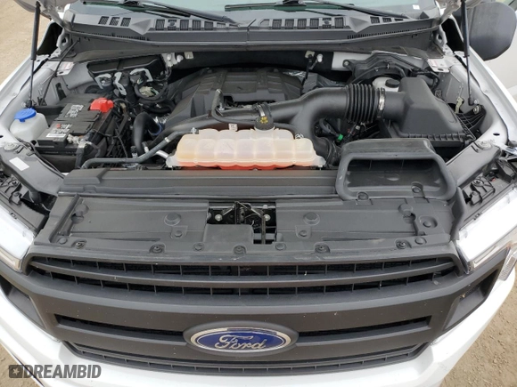 2018 Ford F-150 XL with VIN 1FTMF1EP8JFC54081, listed as a Copart auction lot 68204854 with 21,853 mi miles and Salvage Title. Bid and sale history available at carsss.com. Image 13.