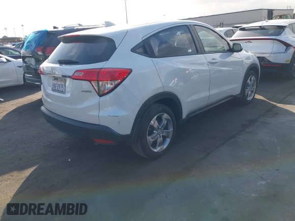 2022 Honda HR-V LX with VIN 3CZRU6H33NM741366, listed as a IAAI auction lot 41546131 with 14,026 mi miles. Bid and sale history available at carsss.com. Image 4.
