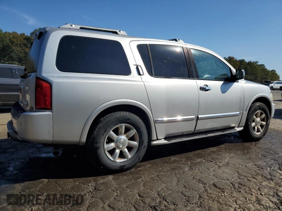 2004 Infiniti QX56 with VIN 5N3AA08C54N800370, listed as a Copart auction lot 76744704 with 143,092 mi miles and Salvage Title. Bid and sale history available at carsss.com. Image 3.