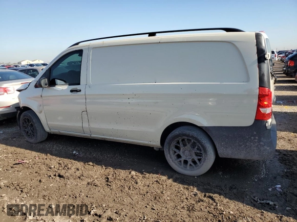 2017 Mercedes-Benz Metris Cargo with VIN WD3PG2EA0H3308992, listed as a Copart auction lot 37046814 with 10,372 mi miles and Salvage Title. Bid and sale history available at carsss.com. Image 2.