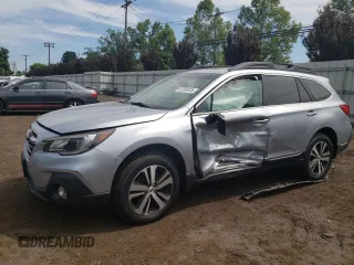 2018 Subaru Outback Limited with VIN 4S4BSAKC8J3351637, listed as a Copart auction lot 62380425 with 70,603 mi miles and Salvage title. Bid and sale history available at DreamBid. Image 1.