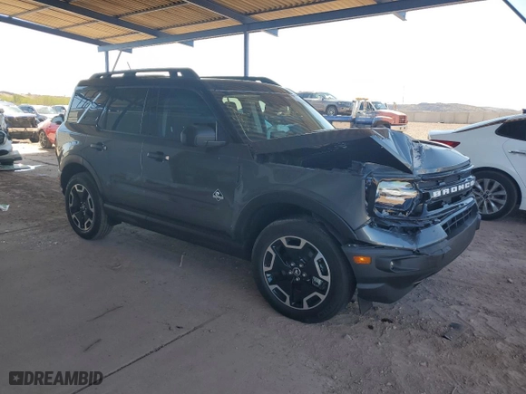 2024 Ford Bronco Sport Outer Banks with VIN 3FMCR9C65RRE67849, listed as a Copart auction lot 50233425 with 12,704 mi miles and Salvage Title. Bid and sale history available at carsss.com. Image 4.