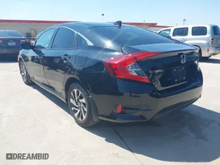2017 Honda Civic Sedan EX with VIN 19XFC2F71HE080722, listed as a IAAI auction lot 41980513 with 68,587 mi miles. Bid and sale history available at carsss.com. Image 3.