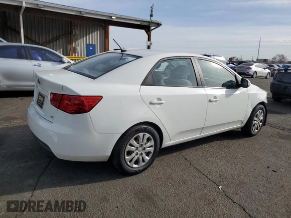 2010 Kia Forte EX with VIN KNAFU4A25A5067989, listed as a Copart auction lot 49691175 with 126,324 mi miles and Salvage Title. Bid and sale history available at carsss.com. Image 3.