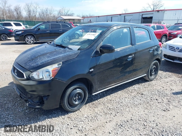 2017 Mitsubishi Mirage ES z VIN ML32A3HJ1HH009665, wystawiony jako IAAI lot #41871902 z przebiegiem 72 312 mil mil oraz . Historia ofert i sprzedaży dostępna na DreamBid. Obrazek 2.