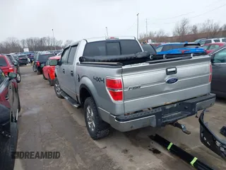 2011 Ford F-150 XLT with VIN 1FTFW1ET1BFC26629, listed as a IAAI auction lot 41748297 with 187,329 mi miles. Bid and sale history available at carsss.com. Image 3.