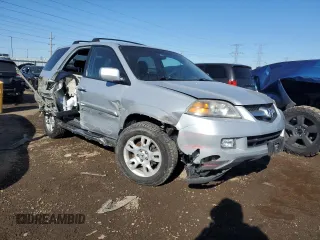 2004 Acura MDX Touring Pkg w/Navigation with VIN 2HNYD18854H549616, listed as a Copart auction lot 44373435 with 138,104 mi miles and Salvage Title. Bid and sale history available at carsss.com. Image 4.