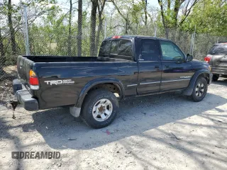 2000 Toyota Tundra Limited with VIN 5TBBT4818YS094411, listed as a Copart auction lot 54187785 with 287,047 mi miles and Clean Title. Bid and sale history available at DreamBid. Image 3.