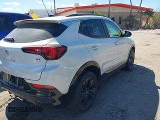2024 Buick Encore GX Sport Touring with VIN KL4AMDSLXRB080801, listed as a IAAI auction lot 42034955 with 2,743 mi miles and . Bid and sale history available at DreamBid. Image 4.