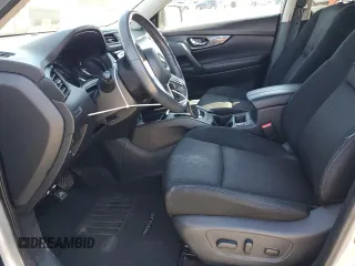 2017 Nissan Rogue SV with VIN KNMAT2MV5HP520355, listed as a Copart auction lot 53693225 with 109,569 mi miles and Salvage Title. Bid and sale history available at carsss.com. Image 7.