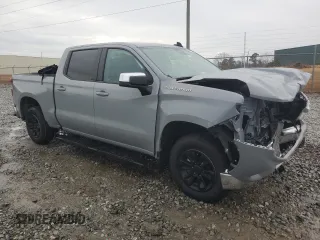 2024 Chevrolet Silverado 1500 LT with VIN 1GCPACEK4RZ304562, listed as a Copart auction lot 42767775 with 12,889 mi miles and Salvage Title. Bid and sale history available at DreamBid. Image 4.