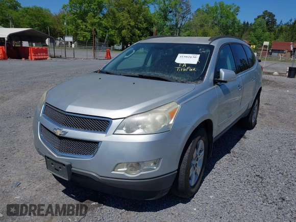 2012 Chevrolet Traverse 1LT z VIN 1GNKVGED9CJ244802, wystawiony jako IAAI lot #41982630 z przebiegiem 173 485 mil mil oraz . Historia ofert i sprzedaży dostępna na DreamBid. Obrazek 2.
