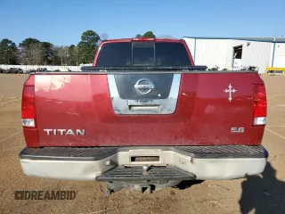 2005 Nissan Titan XE with VIN 1N6BA06A25N553228, listed as a Copart auction lot 47136205 with 227,151 mi miles and Salvage title. Bid and sale history available at DreamBid. Image 6.