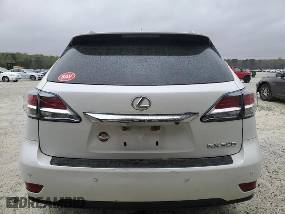 2014 Lexus RX 350 with VIN 2T2BK1BA8EC231803, listed as a Copart auction lot 51047035 with 123,722 mi miles and Salvage Title. Bid and sale history available at DreamBid. Image 6.