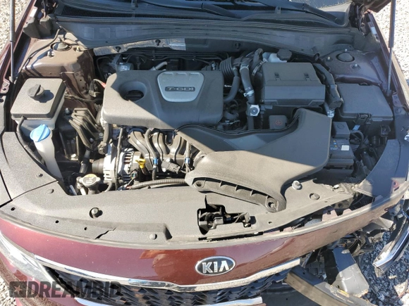 2020 Kia Optima EX Premium with VIN 5XXGU4L10LG440043, listed as a Copart auction lot 46892745 with 36,186 mi miles and Salvage Title. Bid and sale history available at carsss.com. Image 12.