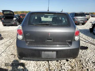 2010 Pontiac Vibe w/1SB with VIN 5Y2SP6E09AZ406730, listed as a Copart auction lot 76592434 with 0 mi miles and Clean Title. Bid and sale history available at carsss.com. Image 6.