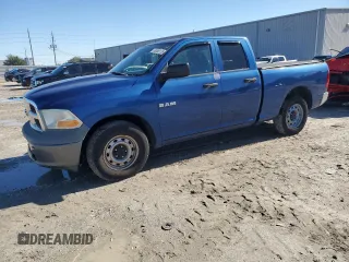 2010 Dodge 1500 SLT with VIN 1D7RB1GP1AS134697, listed as a Copart auction lot 88556135 with 117,836 mi miles and Clean Title. Bid and sale history available at carsss.com. Image 1.