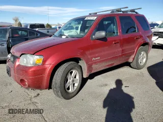 2007 Ford Escape Hybrid with VIN 1FMCU59H57KC06061, listed as a Copart auction lot 86210114 with 158,421 mi miles and Salvage Title. Bid and sale history available at carsss.com. Image 1.